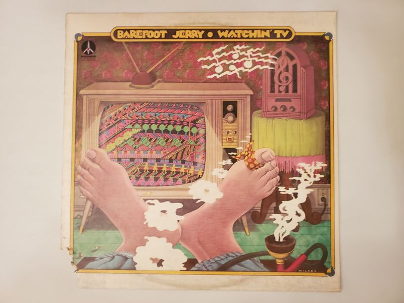 Barefoot Jerry Watchin' TV vinyl record